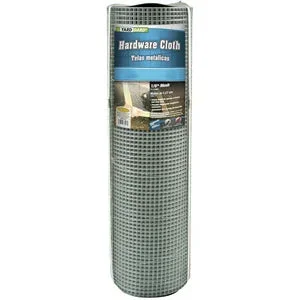 1/8×1/8×48 HARDWARE CLOTH 27ga 10′ HANDY ROLL