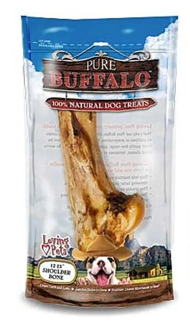 12-13″ Pure Buffalo Shoulder Bone Dog Treat
