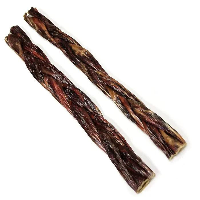 12″ Braided Gullet Stick Dog Chew