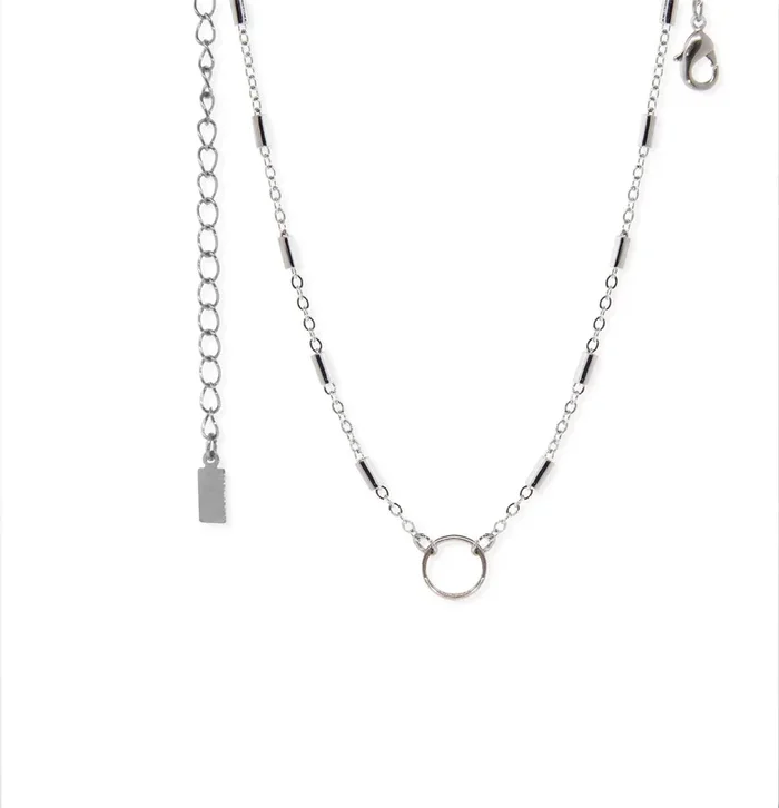 1928 Jewelry® Silver Tone Necklace Charm Holder 16″ Adj.