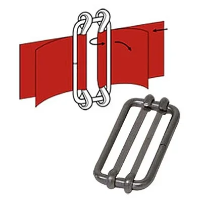 2″ Poly Tape Joiner for Livestock, 3 Pack