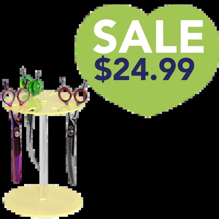 8 Scissor Tabletop Holder Yellow by PetStore.Direct