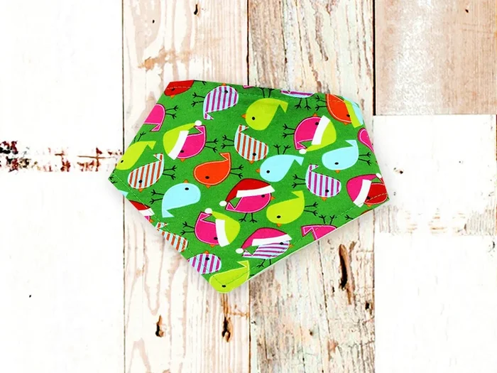 “Holiday Birds” Dog Bandana