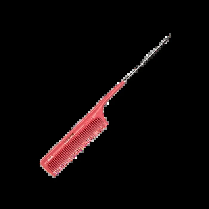 9″ Rat Tail Detangling Comb #140 Pink by Utsumi