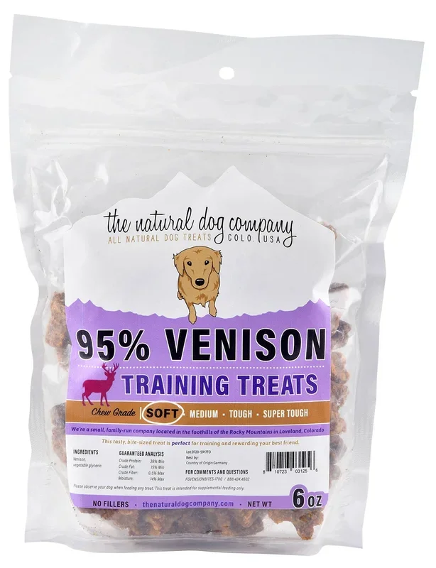95% Meat Soft Training Treats for Dogs, 6 oz