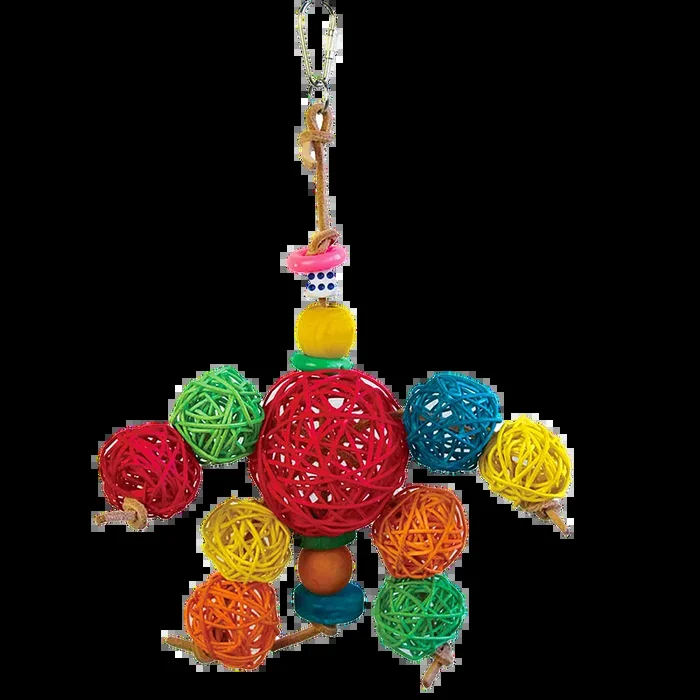 A & E Cage Happy Beaks Have A Ball Bird Toy