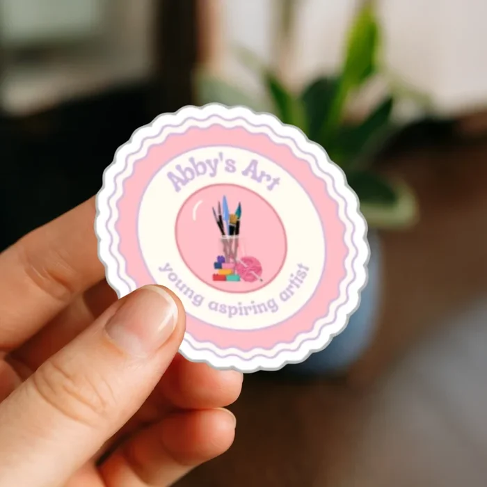 Abby’s Art Logo Sticker