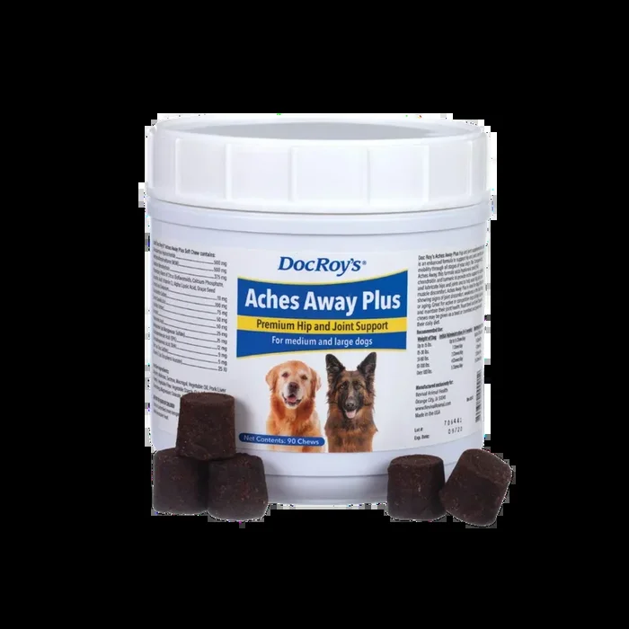 Aches Away Plus 90ct Regular Chew by Doc Roy’s