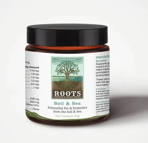 Adored Beast Roots Soil & Sea Primordial Pre & Probiotics