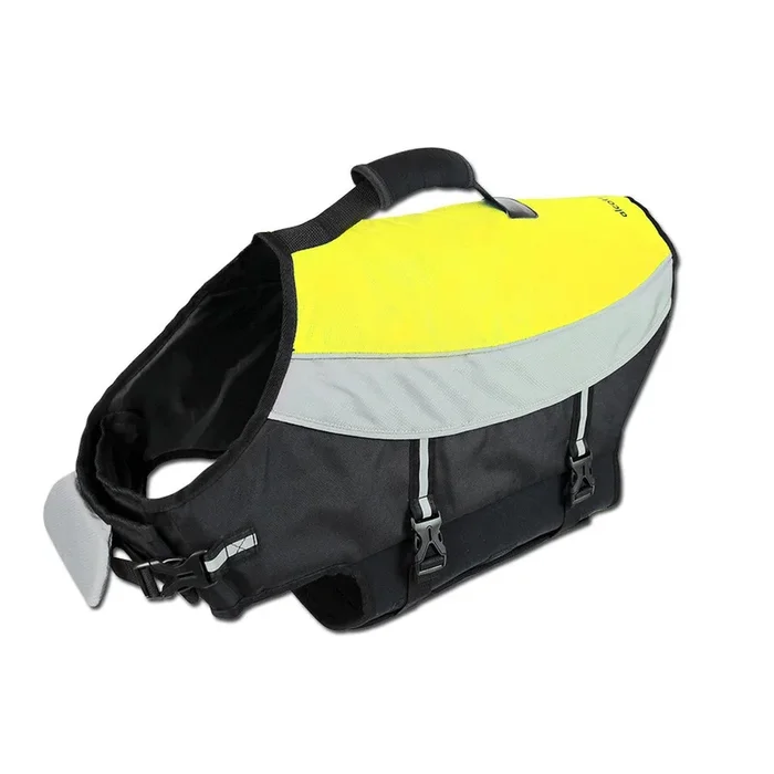 Alcott Water Adventure Dog Jacket – Small 10″ x 13-17″ x 14-18 – Yellow