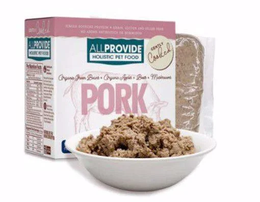 All Provide Dog Food Gently Cooked Pork Formula 2lb
