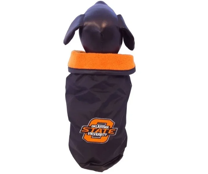 All Star Dogs – Oklahoma State University Cowboys Polar Fleece Dog Coat