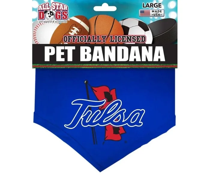 All Star Sports – University of Tulsa Golden Hurricane Dog Bandana