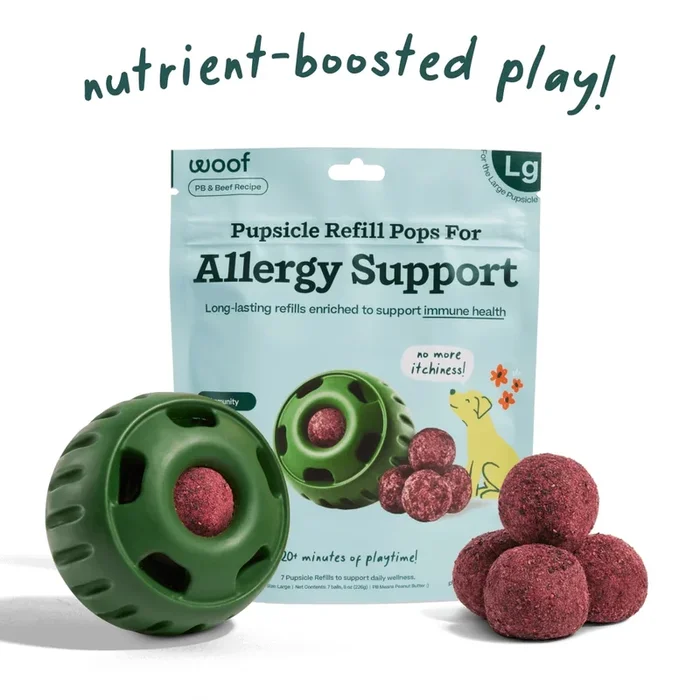 Allergy & Immunity Wellness Pops – Long Lasting Treats for the Pupsicle