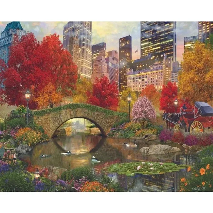 Allied Products-Springbok – Central Park Paradise Puzzle