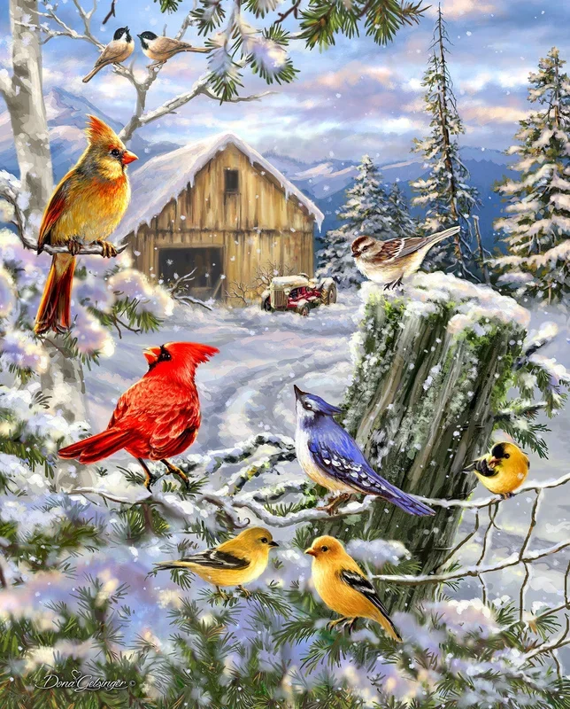 Allied Products-Springbok – Frosty Morning Song Puzzle