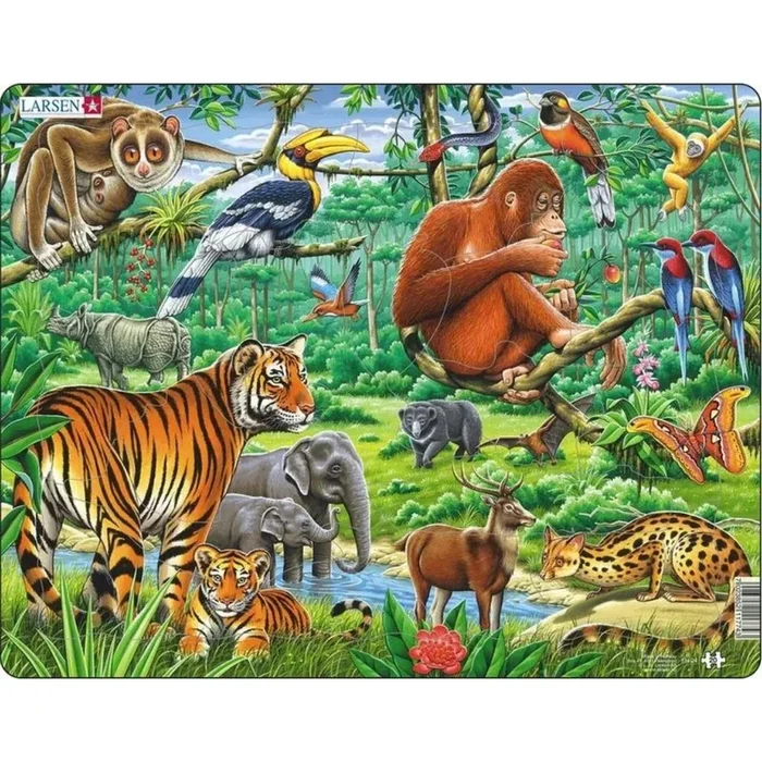 Allied Products-Springbok – Jungle Puzzle