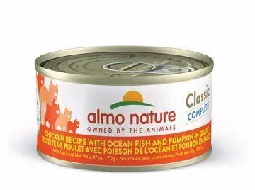 Almo Cat Can Chicken & Fish in Gravy Classic Complete 2.47oz *