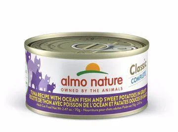Almo Cat Can Tuna & Fish with Gravy Classic Complete 2.47oz
