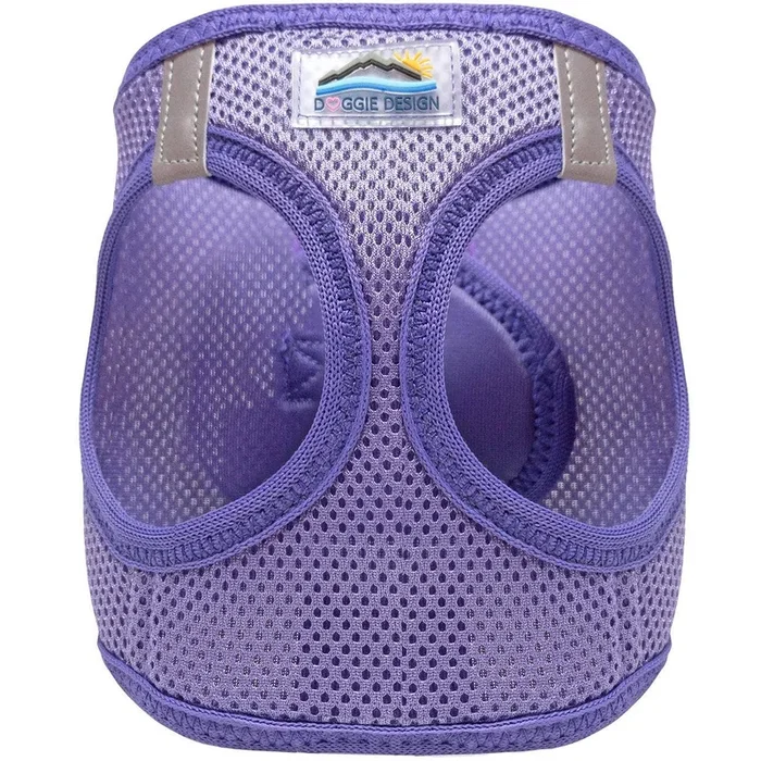 American River Solid Dog Harness – Paisley Purple: Medium