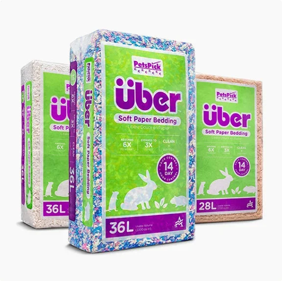 American Wood Fibers Small Pet Bedding Über Soft Paper Bedding