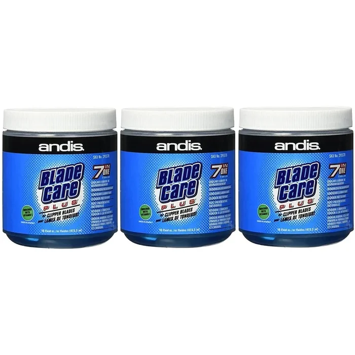 Andis Blade Care Plus Dip Jar 16 oz. 3-Pack