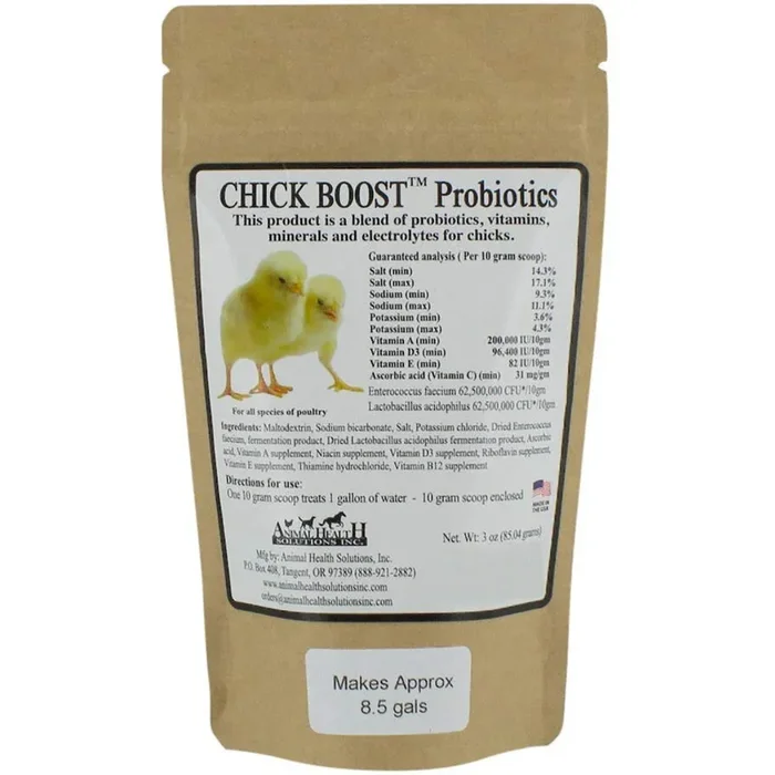 Animal Health Solutions – Chick Boost Probiotics Bird Supplement
