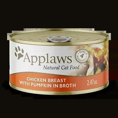 Applaws Natural Wet Cat Food Chicken Breast with Pumpkin in Broth