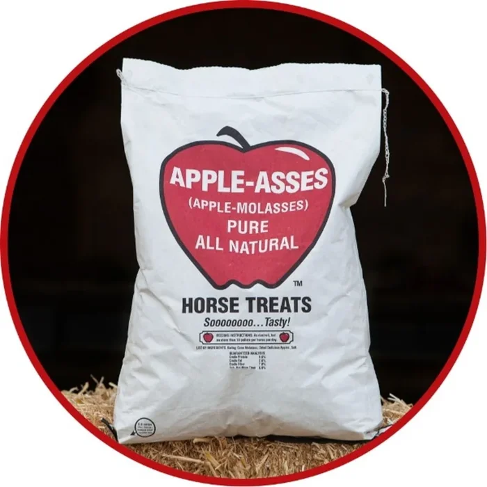Apple-Asses Horse Treats, 3-lb