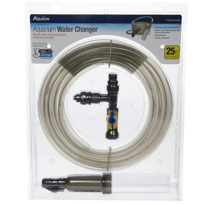 Aqueon Aquarium Water Changer 25′ Easy & Efficient Vacuum Gravel Siphon