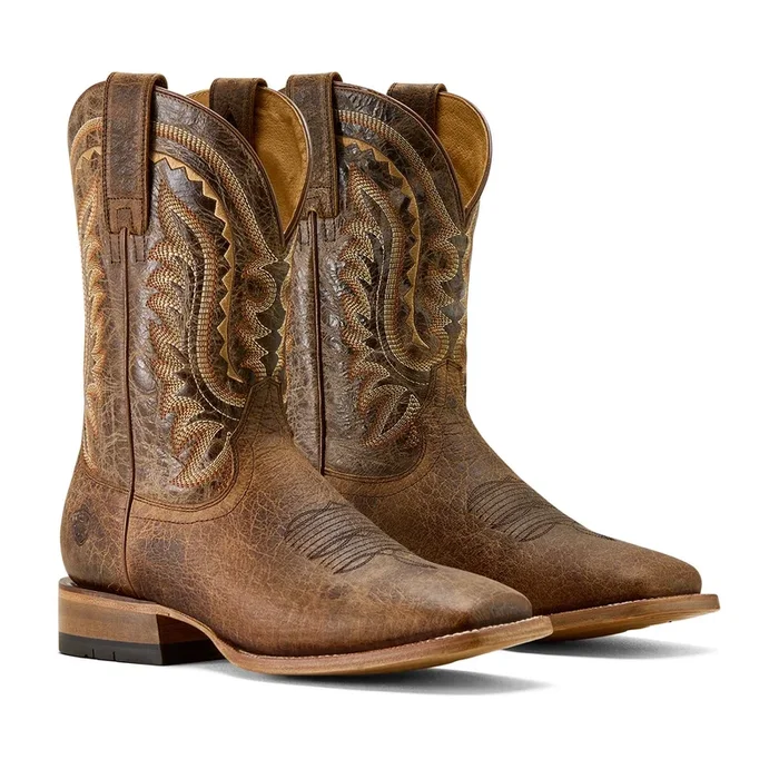 Ariat Men’s Rock Ridge Wide Square Toe Western Boots
