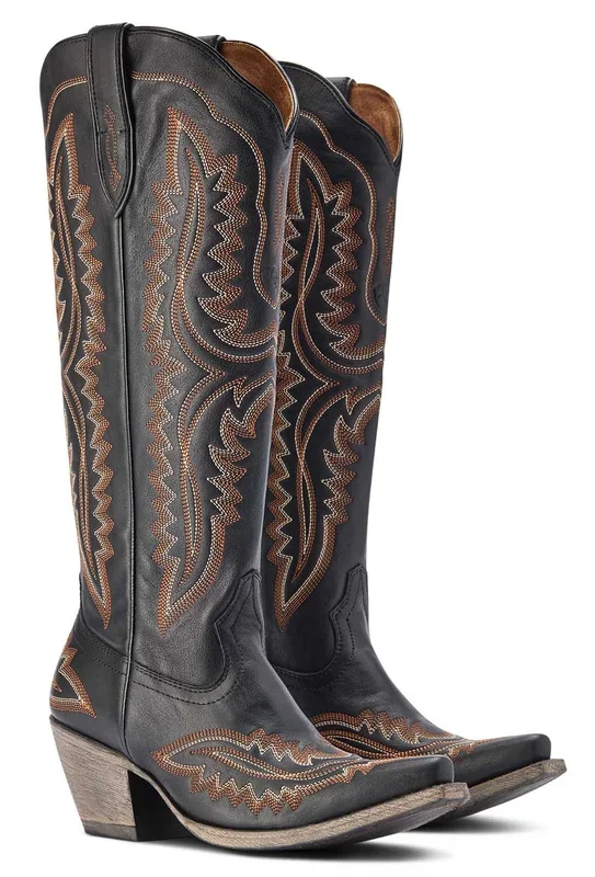 Ariat Women’s Casanova Western Boot, Brooklyn Black
