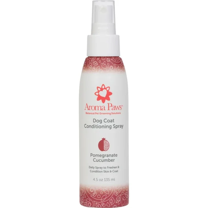 Aroma Paws Pomegranate Cucumber Dog Coat Spray, 4.5-oz