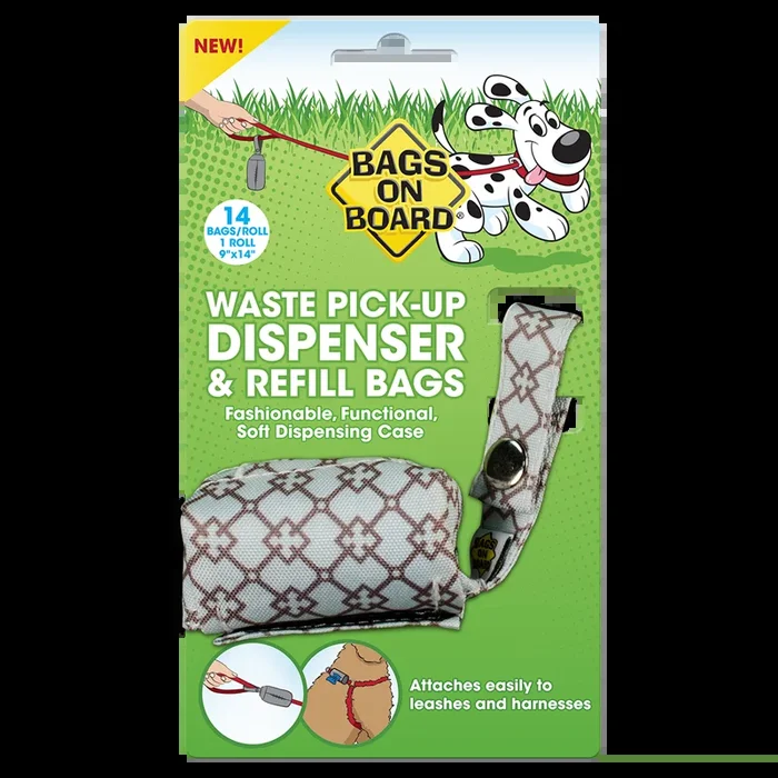 Bags on Board Soft Waste Pick-Up Bags Dispenser