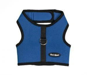 Bark Appeal Wrap N Go Mesh Harness Blue