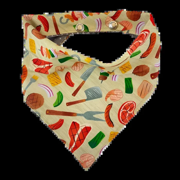 BBQ Party Dog Bandana – 1097