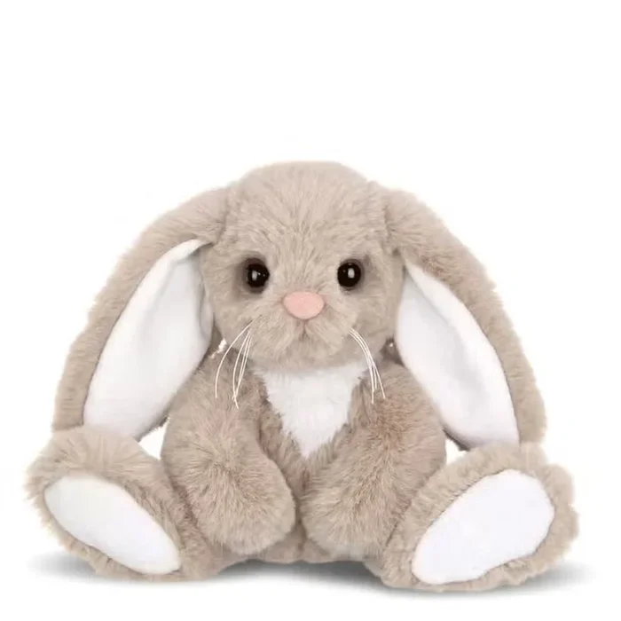 Bearington Collection – Lil’ Boomer the Taupe & White Bunny