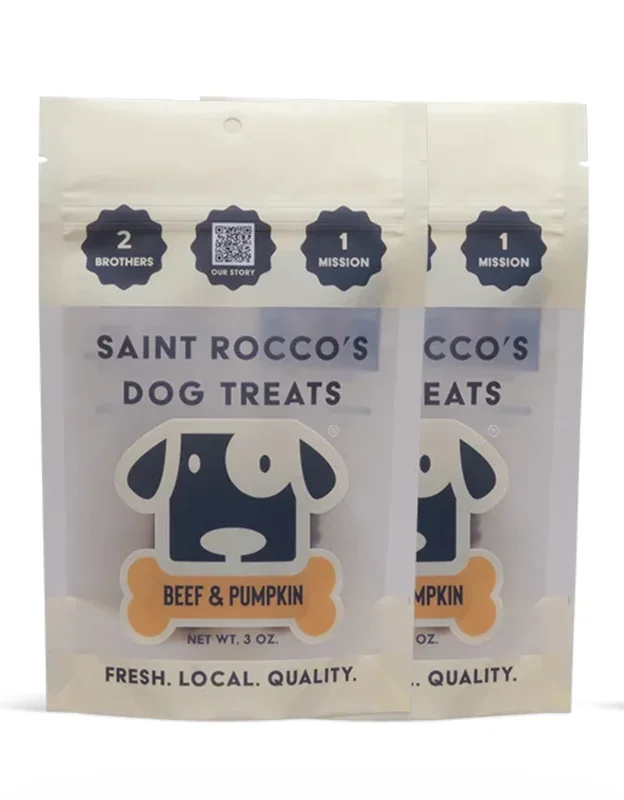 Beef & Pumpkin – Saint Rocco’s Dog Treats
