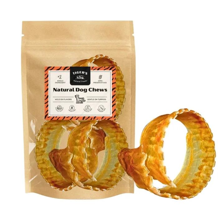 Beef Trachea Ring for Dogs – 3 Chews