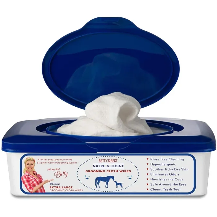Betty’s Best Skin & Coat Cloth Wipes