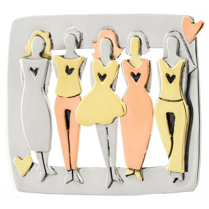 Between Sisters Pin