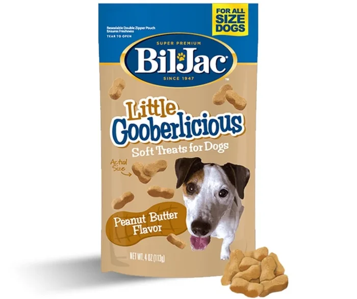 Bil-Jac – Little Gooberlicious Peanut Butter Flavor Soft Dog Treats