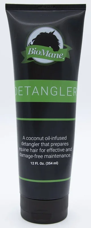 BioMane Detangler Brush-in Conditioner for Horses, 12 oz