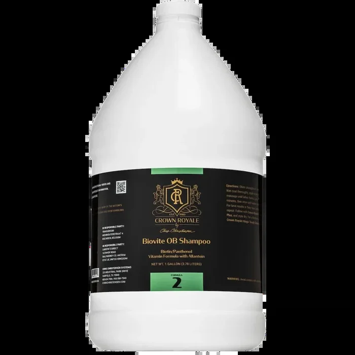 Biovite #2 OB Shampoo Concentrate 1Gallon by Crown Royale