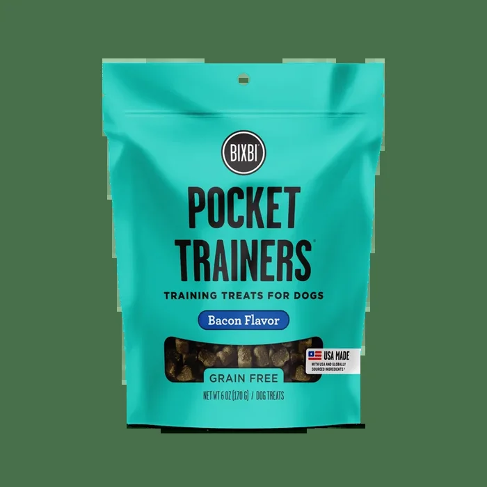 Bixbi Pocket Trainers – Bacon Treats for Dogs