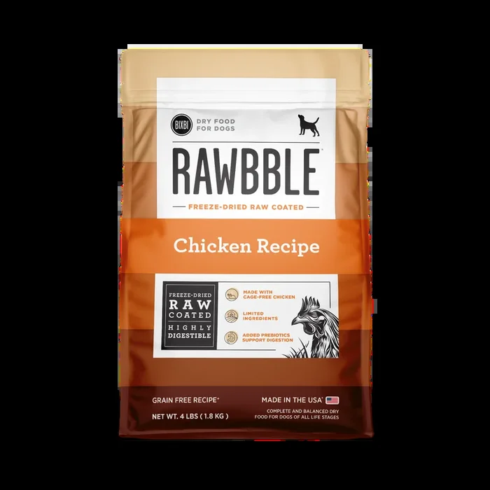 BIXBI Rawbble Dog Kibble GF Chicken 24lbs
