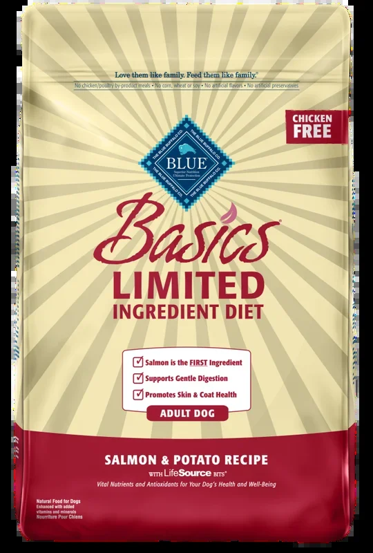 Blue Buffalo Basics Adult Salmon & Potato Recipe Dry Dog Food