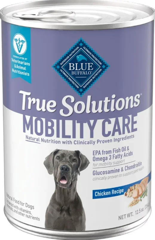 Blue Buffalo True Solutions Jolly Joints Natural Mobility Support Chicken Recipe Adult Wet Dog Food