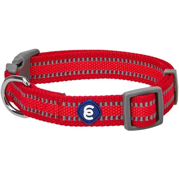 Blueberry Pet – Rogue Red | Back to Basics Reflective Dog Collar