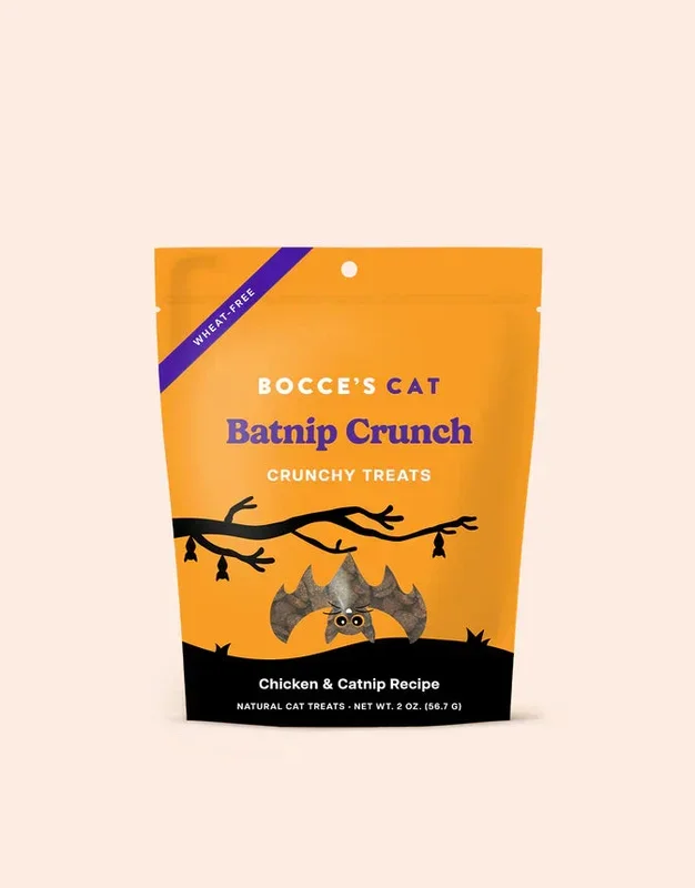 Bocce’s Bakery Batnip Crunch Crunchy Cat Treats (2 oz)